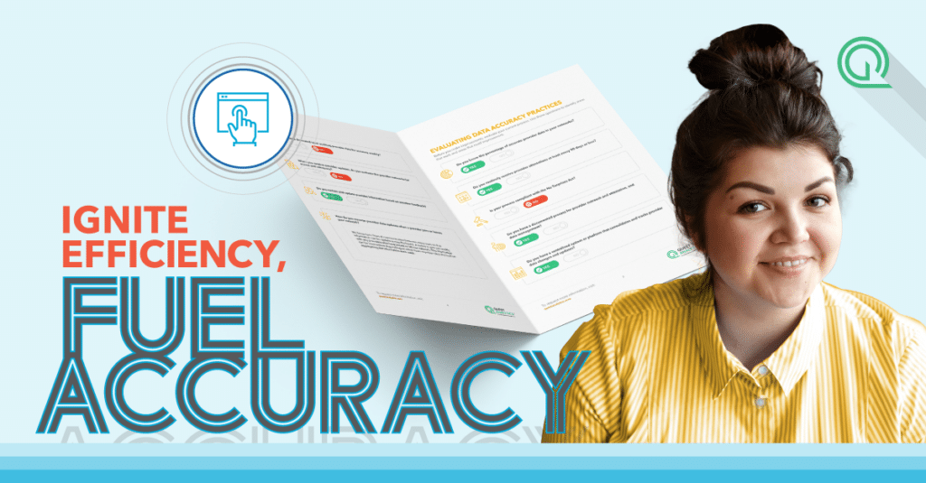 Ignite Efficiency, Fuel Accuracy - Provider Data Accuracy Worksheet